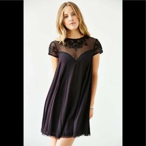 Urban Outfitters Kimchi Blue Black Lace Dress